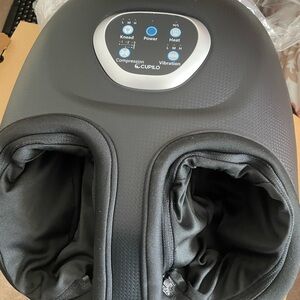 Black and Silver Foot Massager NEW in Box  - Cupilo brand